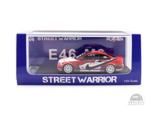 STREET WARRIOR BMW M3 E46 Nike Red White Black Limited Edition 1 of 499 PCS 1:64