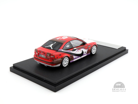 * STREET WARRIOR * BMW M3 * E46 * Nike * Red White Black * Limited Edition * 1 of 499 PCS * 1:64 * * STREET WARRIOR * BMW M3 * E46 * Nike * Red White Black * Limited Edition * 1 of 499 PCS * 1:64 *