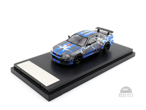 * STREET WARRIOR * Nissan Skyline GTR (BNR34) * V-Spec II * Various * Limited Edition * 1 of 500 PCS * 1:64 * * STREET WARRIOR * Nissan Skyline GTR (BNR34) * V-Spec II * Various * Limited Edition * 1 of 500 PCS * 1:64 *