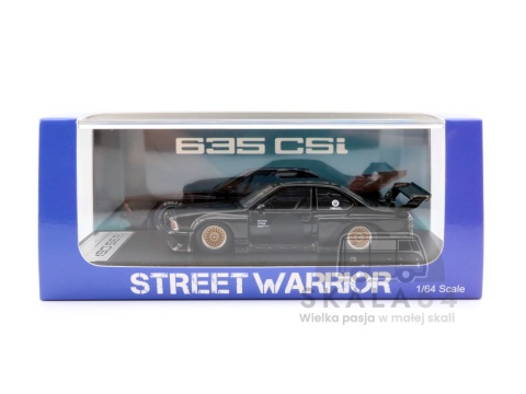 * STREET WEAPON * BMW 6 * E24 635 CSi * Sharknose * Black * Limited Edition * 1 of 499 PCS * 1:64 *