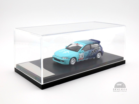 * STREET WEAPON * Honda Civic EG6 * Falken / Blue * Limited Edition * 1 of 499 PCS  *1:64 *