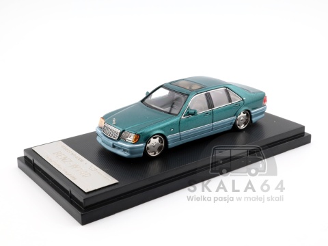 * STREET WEAPON * Mercedes-Benz S-Class S600 W140 * Green / Grey * 1:64 * Limited Edition * 1 of 499 PCS *