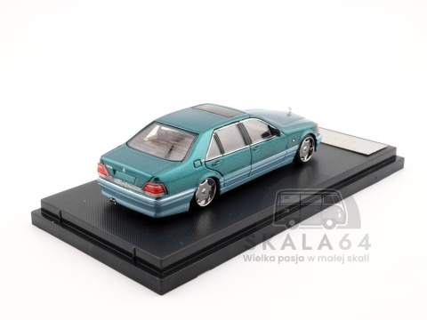 * STREET WEAPON * Mercedes-Benz S-Class S600 W140 * Green / Grey * 1:64 * Limited Edition * 1 of 499 PCS *