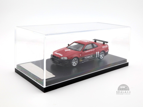 * STREET WEAPON * STANCE HUNTERS * Nissan Skyline GTR (BNR34) * #11 * Red / Black * Limited Edition * 1 of 399 PCS * 1:64 * * STREET WEAPON * STANCE HUNTERS * Nissan Skyline GTR (BNR34) * #11 * Red / Black * Limited Edition * 1 of 399 PCS * 1:64 *