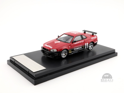 * STREET WEAPON * STANCE HUNTERS * Nissan Skyline GTR (BNR34) * #11 * Red / Black * Limited Edition * 1 of 399 PCS * 1:64 * * STREET WEAPON * STANCE HUNTERS * Nissan Skyline GTR (BNR34) * #11 * Red / Black * Limited Edition * 1 of 399 PCS * 1:64 *