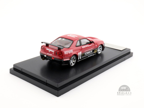 * STREET WEAPON * STANCE HUNTERS * Nissan Skyline GTR (BNR34) * #11 * Red / Black * Limited Edition * 1 of 399 PCS * 1:64 * * STREET WEAPON * STANCE HUNTERS * Nissan Skyline GTR (BNR34) * #11 * Red / Black * Limited Edition * 1 of 399 PCS * 1:64 *