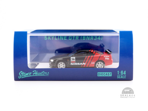 * STREET WEAPON * STANCE HUNTERS * Nissan Skyline GTR (BNR34) * V-Spec II * ADVAN * Limited Edition * 1 of 599 PCS * 1:64 * * STREET WEAPON * STANCE HUNTERS * Nissan Skyline GTR (BNR34) * V-Spec II * ADVAN * Limited Edition * 1 of 599 PCS * 1:64 *