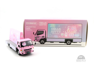 TARMAC WORKS 1:64 Mitsubishi Fuso Canter Hello Kitty Billboard Pink