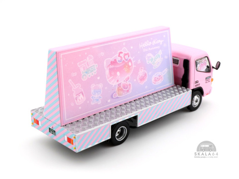 * TARMAC WORKS * 1:64 * Mitsubishi Fuso Canter * Hello Kitty * Billboard * Pink * * TARMAC WORKS * 1:64 * Mitsubishi Fuso Canter * Hello Kitty * Billboard * Pink *