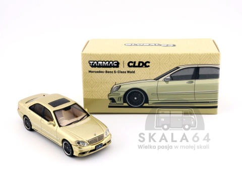 Model samochodu Mercedes-Benz S-Class Wald GOLD Special Edition w skali 1:64