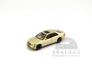 TARMAC WORKS Mercedes-Benz S-Class Wald GOLD Special Edition 1:64