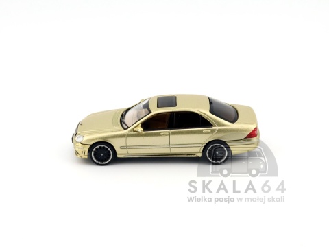 Model samochodu Mercedes-Benz S-Class Wald GOLD Special Edition w skali 1:64