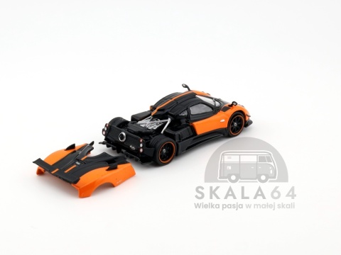 Model samochodu Pagani Zonda Cinque Arancio Saint Tropez w skali 1:64 - nadwozie