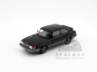 TARMAC WORKS Saab 900 Turbo Black 1:64