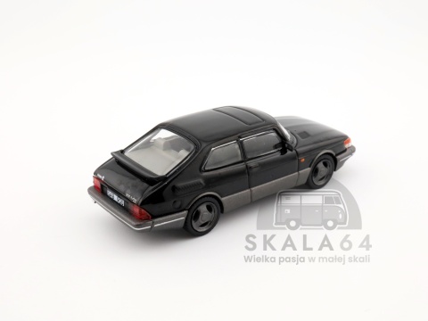 * TARMAC WORKS * Saab 900 Turbo * Black * 1:64 *