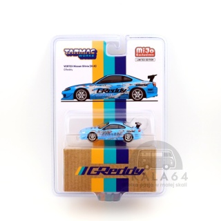 TARMAC WORKS Vertex Nissan Silvia S15 GReddy Blue MiJo Exclusives Limited Edition