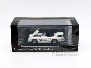 1957 Mercedes-Benz 300SL Roadster 1:64 Limited edition, Chameleon white