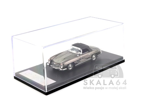Model samochodu 1957 Mercedes-Benz 300SL Roadster w skali 1:64