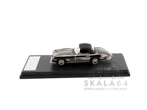 Model samochodu 1957 Mercedes-Benz 300SL Roadster w skali 1:64