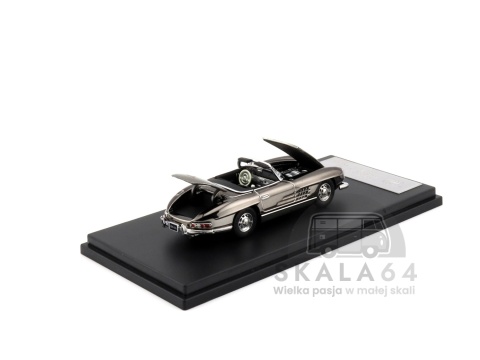 Model samochodu 1957 Mercedes-Benz 300SL Roadster w skali 1:64