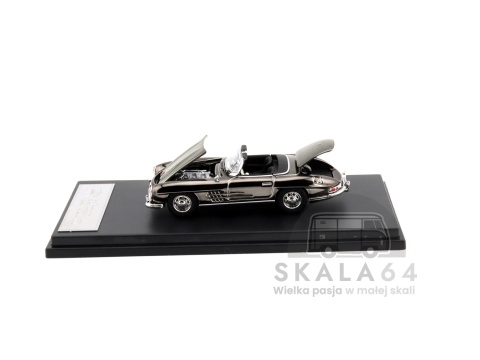 Model samochodu 1957 Mercedes-Benz 300SL Roadster w skali 1:64
