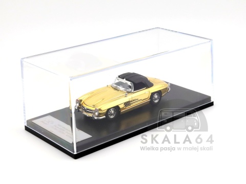 Model samochodu 1957 Mercedes-Benz 300SL Roadster w skali 1:64