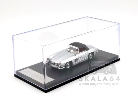 Model samochodu 1957 Mercedes-Benz 300SL Roadster w skali 1:64
