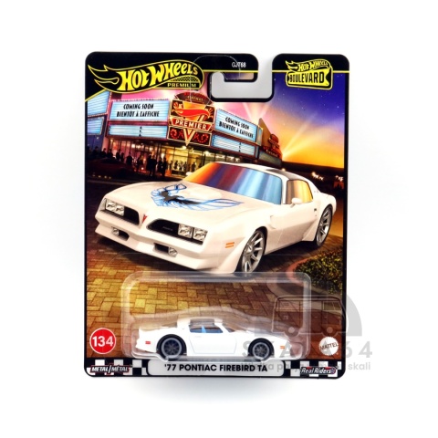 Model samochodu '77 Pontiac Firebird TA Boulevard #134 w skali 1:64
