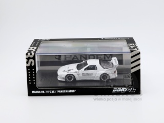 INNO64 Mazda RX7 RX-7 FC3S Pandem Aero Rocket Bunny WHITE INNO 1:64