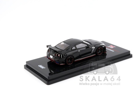Model samochodu Nissan GT-R R35 Nismo BLACK w skali 1:64 - tył