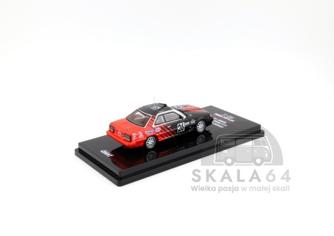 Model samochodu Nissan Skyline 2000 RS-X Turbo DR30 ADVAN JTC 1987 w skali 1:64 - tył