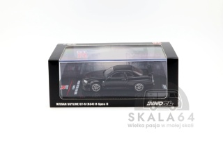INNO64 Nissan Skyline GT-R R34 V-SPEC II Black INNO 64 1:64