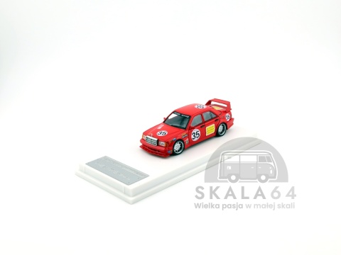 Model samochodu Mercedes-Benz 190E 2.5-16 Evolution w skali 1:64 - przód
