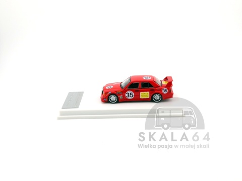 Model samochodu Mercedes-Benz 190E 2.5-16 Evolution w skali 1:64 - bok