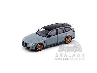 MINI GT BMW M3 Competition Touring Brooklyn Grey LHD MGT00864-L MiniGT