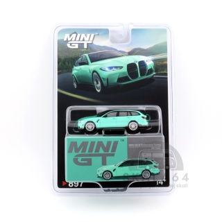 MINI GT BMW M3 M Performance Touring Mint Green LHD MGT00897-BL MiniGT