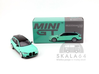 MINI GT BMW M3 M Performance Touring Mint Green LHD MGT00897-L MiniGT