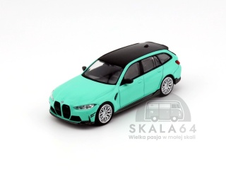 MINI GT BMW M3 M Performance Touring Mint Green LHD MGT00897-L MiniGT