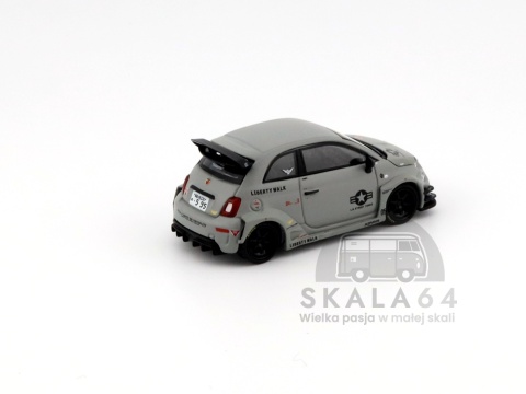 Model samochodu Fiat Abarth 595 LB-Works x Abas Works Fighters w skali 1:64 - tył