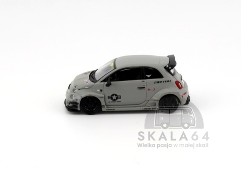 Model samochodu Fiat Abarth 595 LB-Works x Abas Works Fighters w skali 1:64 - bok