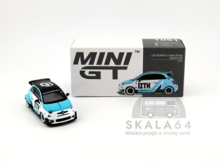 MINI GT Fiat Abarth 595 LB-Works x Abas Works IZTK LHD MGT01051-L MiniGT