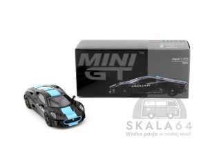 MINI GT Jaguar C-X75 Black MGT01070-L MiniGT