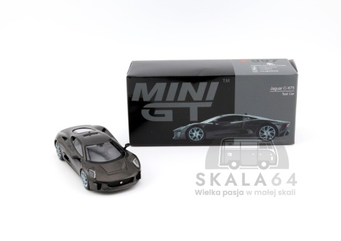 Model samochodu Jaguar C-X75 Test Car w skali 1:64 - pudełko