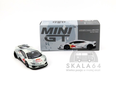 Model samochodu Lamborghini Huracan LB WORKS Mad Mike NIMBUL w skali 1:64 - pudełko