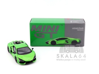 MINI GT Lamborghini Revuelto Verde Selvans LHD MGT00789-L MiniGT