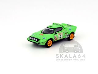 MINI GT Lancia Stratos HF #4 1979 Spanish Rally Champion LHD MGT01050-L MiniGT