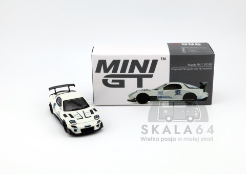 Model samochodu Mazda RX-7 FD3S Itosyoukai Rei-gouki with RE Amemiya w skali 1:64 - pudełko