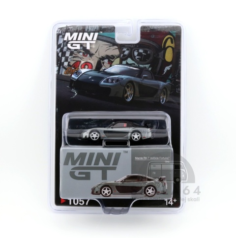 Model samochodu Mazda RX-7 VeilSide Fortune7 Grey w skali 1:64