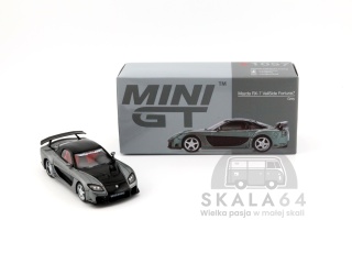 MINI GT Mazda RX-7 VeilSide Fortune7 Grey LHD MGT01057-L MiniGT