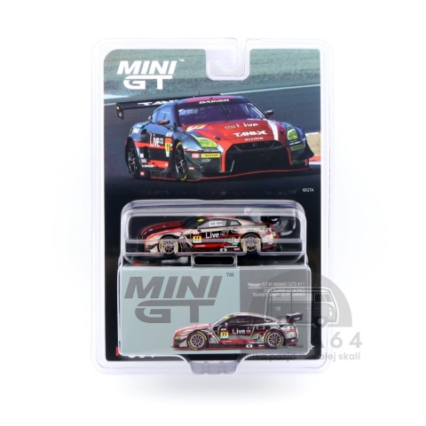 Model samochodu Nissan GT-R Nismo GT3 #11 2023 Super GT Series w skali 1:64